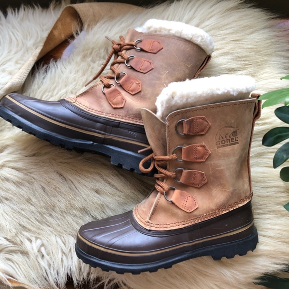 SOLD Sorel chestnut leather winter boots - Picture 8 of 11
